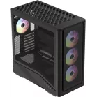 Корпус Formula Air Power G9 Duo PA черный без БП ATX 12x120mm 3x140mm 2xUSB3.0 audio bott PSU