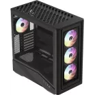 Корпус Formula Air Power G9 Duo PA черный без БП ATX 12x120mm 3x140mm 2xUSB3.0 audio bott PSU