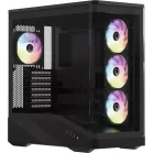 Корпус Formula Crystal U9 PA черный без БП ATX 9x120mm 3x140mm 2xUSB3.0 audio bott PSU