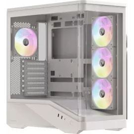 Корпус Formula Crystal U9 PA белый без БП ATX 9x120mm 3x140mm 2xUSB3.0 audio bott PSU
