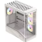 Корпус Formula Crystal U9 PA белый без БП ATX 9x120mm 3x140mm 2xUSB3.0 audio bott PSU
