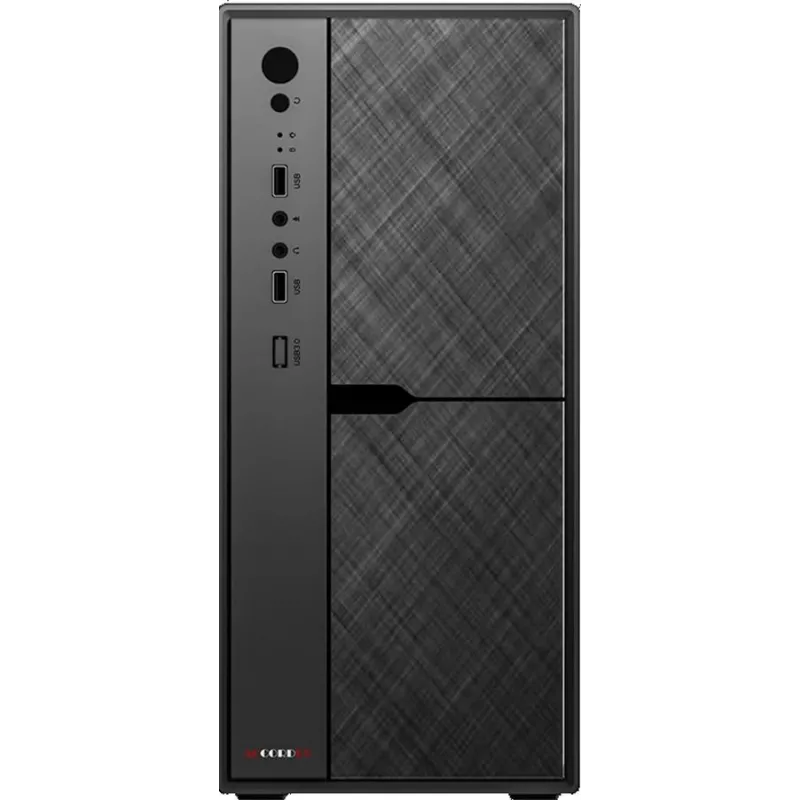 Корпус Accord ACC-1603 черный без БП mATX 1x80mm 2xUSB2.0 1xUSB3.0 audio