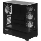 Корпус Accord ACC-ZA11B AR черный без БП ATX 3x120mm 1xUSB2.0 2xUSB3.0 audio bott PSU