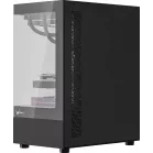 Корпус Formula Crystal Z1CM Plus AR черный без БП mATX 2x120mm 1xUSB3.0 audio bott PSU