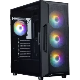 Корпус Zalman i3 Neo v2 черный без БП ATX 7x120mm 5x140mm 1xUSB3.0 audio bott PSU