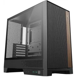 Корпус Deepcool CL600 черный/коричневый без БП ATX 4x120mm 5x140mm 2xUSB3.0 audio bott PSU