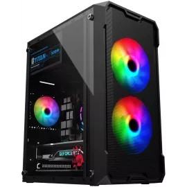 Корпус Bloody CC-129 черный без БП mATX 1x80mm 2x120mm 1xUSB2.0 1xUSB3.0 audio