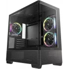 Корпус Deepcool CG380U 3F черный без БП mATX 6x120mm 3x140mm 2xUSB3.0 audio bott PSU