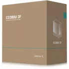 Корпус Deepcool CG380U 3F черный без БП mATX 6x120mm 3x140mm 2xUSB3.0 audio bott PSU
