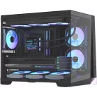 Корпус Formula Crystal Z4M черный без БП mATX 2x120mm 1xUSB2.0 1xUSB3.0 audio bott PSU