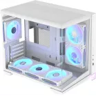 Корпус Formula Crystal Z4M Plus белый без БП mATX 2x120mm 1xUSB2.0 1xUSB3.0 audio bott PSU
