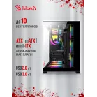 Корпус Bloody CC-122 черный без БП ATX 10x120mm 1xUSB2.0 1xUSB3.0 audio