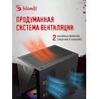 Корпус Bloody CC-122 черный без БП ATX 10x120mm 1xUSB2.0 1xUSB3.0 audio