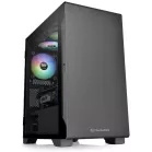Корпус Thermaltake S100 TG черный без БП mATX 5x120mm 4x140mm 1x200mm 1xUSB3.0 1xUSB3.1 audio bott PSU