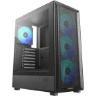 Корпус Deepcool CC550 4F черный без БП ATX 4x120mm 5x140mm 1xUSB2.0 1xUSB3.0 audio bott PSU