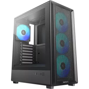  Deepcool CC550 4F ATX 4x120mm 5x140mm 1xUSB20 1xUSB30 audio bott PSU
