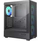 Корпус Deepcool CC550 4F черный без БП ATX 4x120mm 5x140mm 1xUSB2.0 1xUSB3.0 audio bott PSU