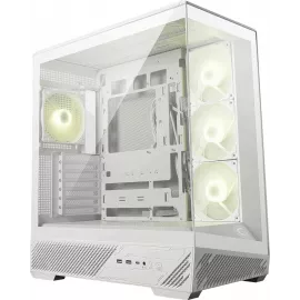 Корпус MSI MAG Pano 130R PZ белый без БП ATX 6x120mm 2x140mm 2xUSB3.0 audio AirDuct bott PSU