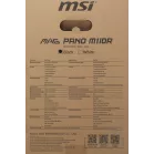 Корпус MSI MAG Pano M110R черный без БП mATX 8x120mm 2x140mm 1xUSB3.0 audio AirDuct bott PSU