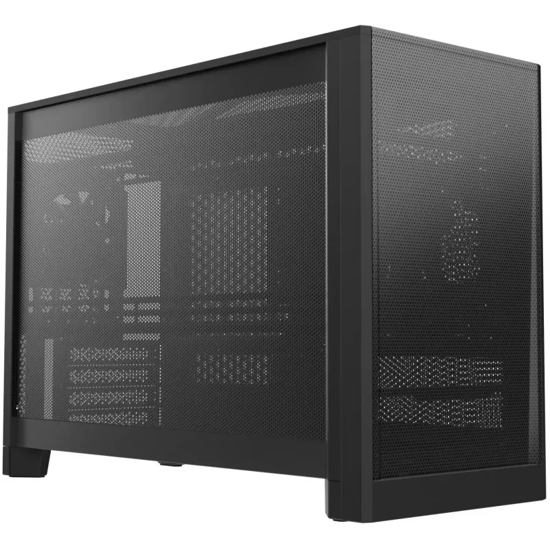 Корпус Montech TEN черный без БП mATX 9x120mm 6x140mm 2xUSB3.0 audio bott PSU