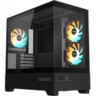 Корпус Gigabyte GB-C201P черный без БП mATX 6x120mm 3x140mm 2xUSB3.0 audio bott PSU