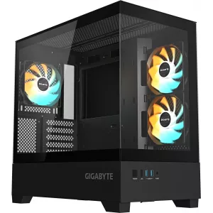  Gigabyte GBC201P mATX 6x120mm 3x140mm 2xUSB30 audio bott PSU