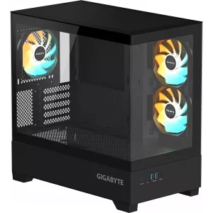  Gigabyte GBC201P mATX 6x120mm 3x140mm 2xUSB30 audio bott PSU