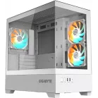 Корпус Gigabyte GB-C201PI белый без БП mATX 6x120mm 3x140mm 2xUSB3.0 audio bott PSU