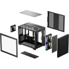 Корпус Deepcool CG330 Mesh 3F черный без БП mATX 10x120mm 5x140mm 1xUSB2.0 1xUSB3.0 audio bott PSU