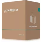 Корпус Deepcool CG330 Mesh 3F черный без БП mATX 10x120mm 5x140mm 1xUSB2.0 1xUSB3.0 audio bott PSU