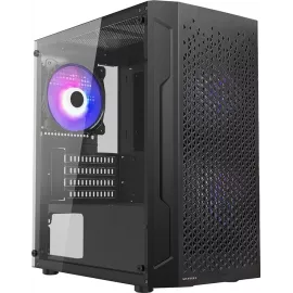 Корпус Accord ACC-503 черный без БП mATX 7x120mm 4x140mm 2xUSB2.0 1xUSB3.0 audio bott PSU