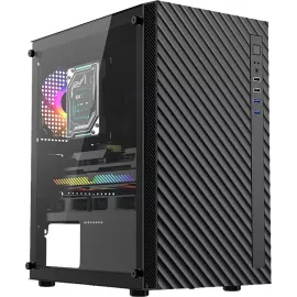 Корпус Accord ACC-508 черный без БП mATX 7x120mm 4x140mm 2xUSB2.0 1xUSB3.0 audio bott PSU
