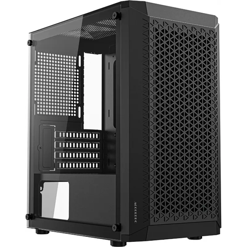 Корпус Accord ACC-509 черный без БП mATX 7x120mm 4x140mm 2xUSB2.0 1xUSB3.0 audio bott PSU