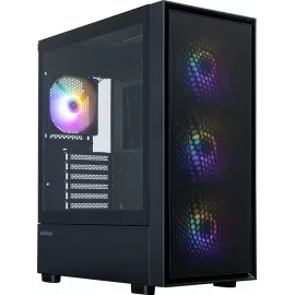Корпус Zalman S6 черный без БП ATX 7x120mm 2x140mm 1xUSB2.0 1xUSB3.0 audio bott PSU