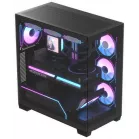 Корпус Formula Crystal Z8G Floe черный без БП ATX 3x120mm 3x140mm 2xUSB3.0 audio bott PSU