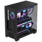 Корпус Formula Crystal Z8G Floe черный без БП ATX 3x120mm 3x140mm 2xUSB3.0 audio bott PSU