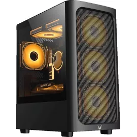 Корпус Formula Air Mesh G3 Plus черный без БП mATX 4x120mm 4x140mm 1xUSB2.0 2xUSB3.0 audio bott PSU