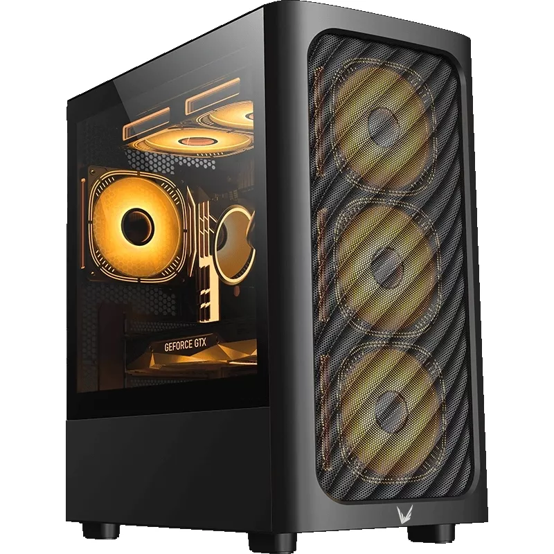 Корпус Formula Air Mesh G3 Plus черный без БП mATX 4x120mm 4x140mm 1xUSB2.0 2xUSB3.0 audio bott PSU