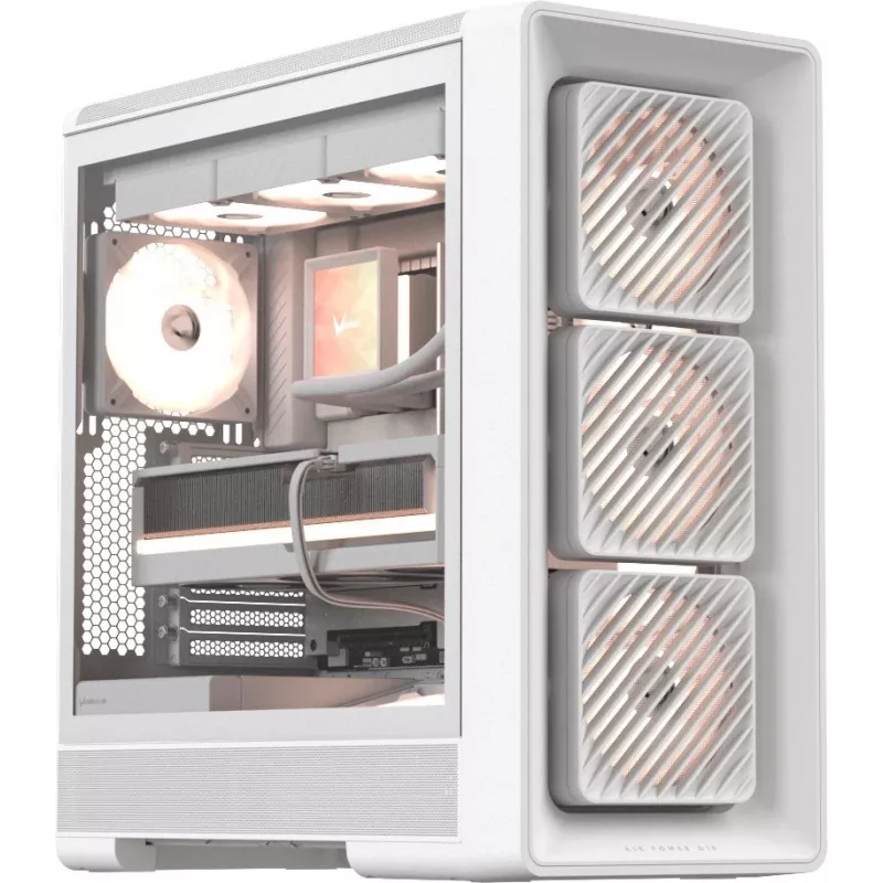 Корпус Formula Air Power G10 белый без БП ATX 7x120mm 5x140mm 2xUSB3.0 audio bott PSU