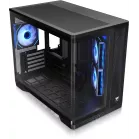Корпус Thermaltake Arcus 280 TG curved черный без БП mATX 6x120mm 2x140mm 2xUSB3.0 audio bott PSU