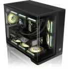 Корпус Thermaltake Arcus 280 TG curved черный без БП mATX 6x120mm 2x140mm 2xUSB3.0 audio bott PSU