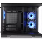 Корпус Thermaltake Arcus 280 TG curved черный без БП mATX 6x120mm 2x140mm 2xUSB3.0 audio bott PSU