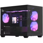 Корпус Formula Crystal Z2M Plus AR V2 черный без БП mATX 6x120mm 2x140mm 1xUSB2.0 1xUSB3.0 audio bott PSU