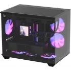 Корпус Formula Crystal Z2M Plus AR V2 черный без БП mATX 6x120mm 2x140mm 1xUSB2.0 1xUSB3.0 audio bott PSU