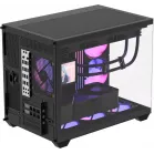 Корпус Formula Crystal Z2M Plus AR V2 черный без БП mATX 6x120mm 2x140mm 1xUSB2.0 1xUSB3.0 audio bott PSU