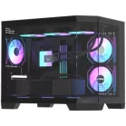 Корпус Formula Crystal Z6M Floe V2 черный без БП mATX 6x120mm 1xUSB2.0 1xUSB3.0 audio bott PSU