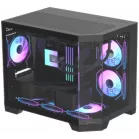 Корпус Formula Crystal Z6M Floe V2 черный без БП mATX 6x120mm 1xUSB2.0 1xUSB3.0 audio bott PSU