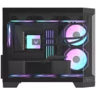 Корпус Formula Crystal Z6M Floe V2 черный без БП mATX 6x120mm 1xUSB2.0 1xUSB3.0 audio bott PSU