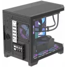 Корпус Formula Crystal Z6M Floe V2 черный без БП mATX 6x120mm 1xUSB2.0 1xUSB3.0 audio bott PSU
