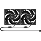 Корпус ID-Cooling Flow 500 Air черный без БП mATX 8x120mm 1x140mm 1xUSB3.0 audio bott PSU